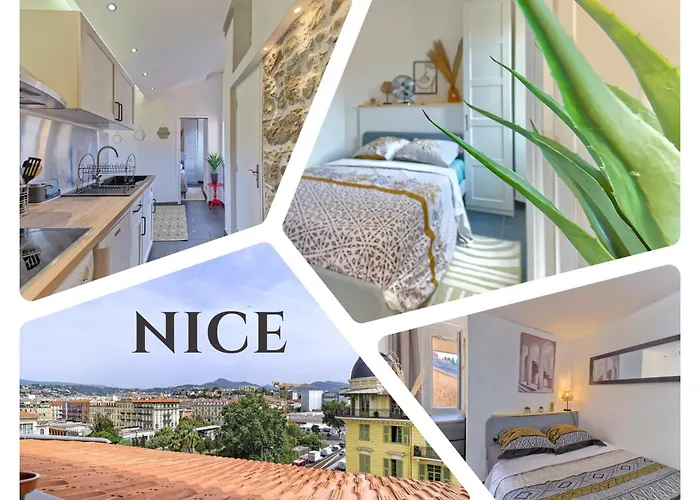 Coeur De Nice Avec Vue Sur Parc !